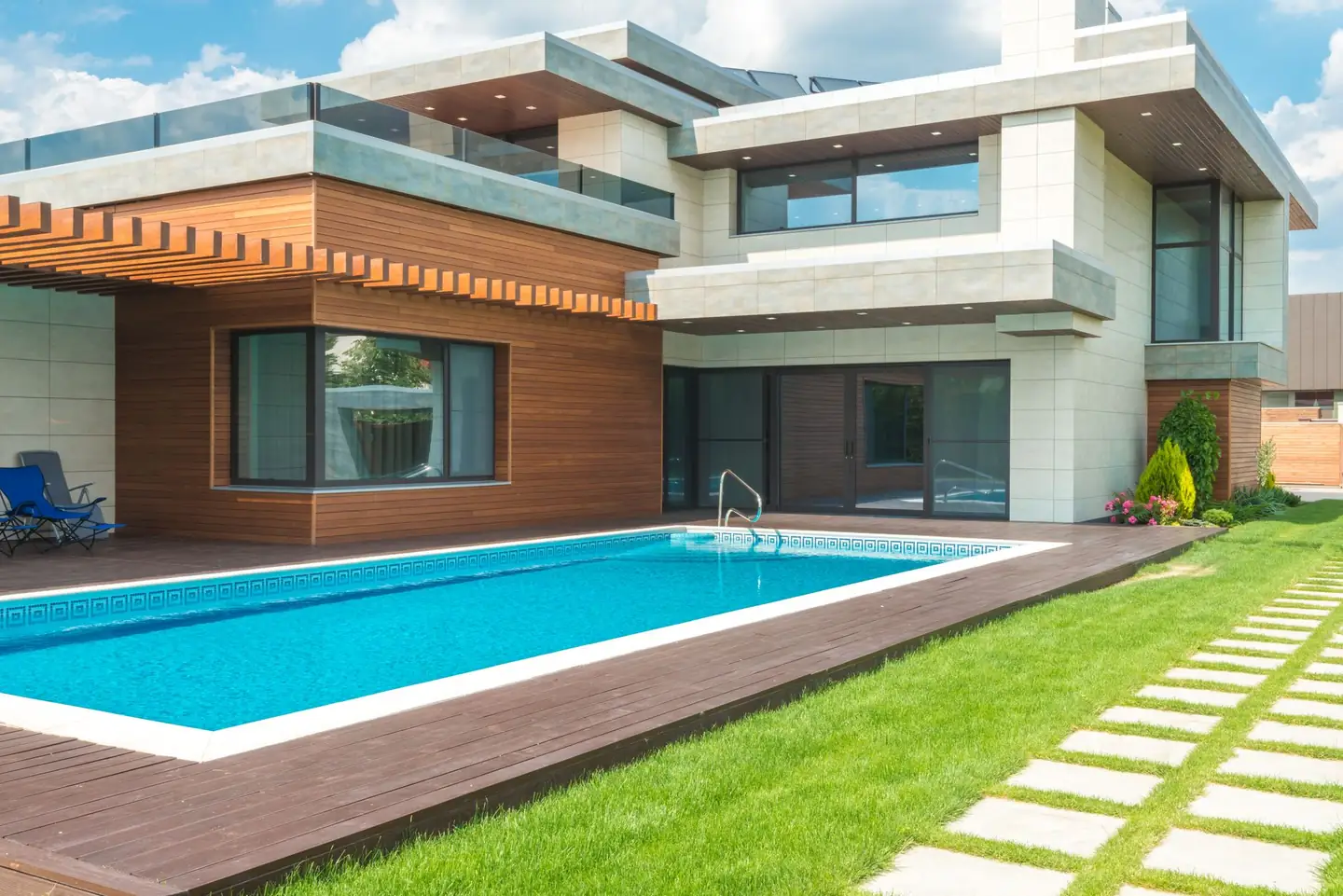 Swimming pool built in Copperhannia, NSW